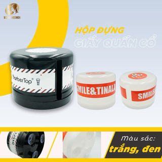 hộp đựng giấy quấn cổ dùng trong tiệm cắt tóc (barber neck paper storage box)