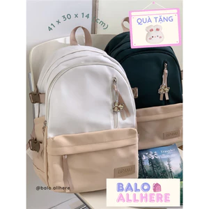 BaLo (XINHXINH) [ORDER] Balo Đi Học Đơn Giản Không Thấm Nước BL80