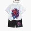 Bộ Cotton Trẻ Em SPIDERMAN ART 3, Vải Cotton Chính Phẩm Siêu Mát Co Dãn 4 Chiều, Size 7-32kg, KING COTTON