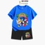 Bộ Cotton Trẻ Em SONIC ART 2, Vải Cotton Chính Phẩm Siêu Mát Co Dãn 4 Chiều, Size 7-32kg, KING COTTON