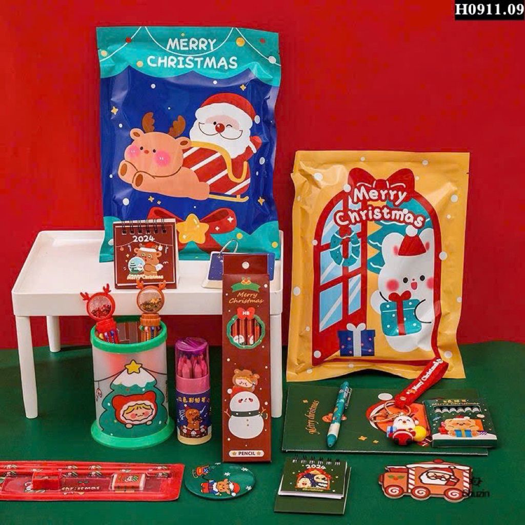 COMBO 2 TÚI MÙ QUÀ TẶNG NOEL - QUÀ GIÁNG SINH