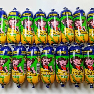 Combo 1-2-4-5 Túi Xút Xích Heo Cao Bồi, Vị Bắp & vị Bắp Phô Mai, Túi 15 Cây × 32g