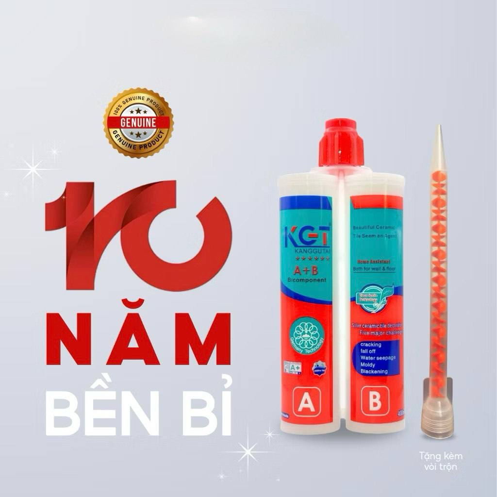 Keo Chà Ron epoxy 2 Thành Phần – Không Ố Mốc – Bền Màu – Dễ Thi Công ...