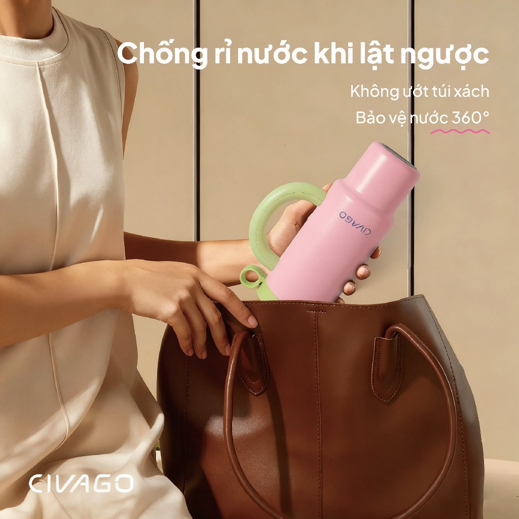 CIVAGO（36oz）Bình nước dung tích cực lớn, thích hợp đựng cả nước nóng và nước lạnh. | BigBuy360 - bigbuy360.vn