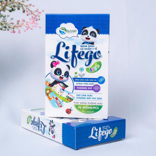 hộp 70miếng LIFEGO KIDS - BẢO VỆ VẾT THƯƠNG NHỎ, CHO BÉ VUI MỖI NGÀY