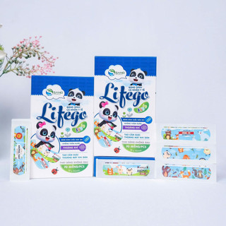 hộp 70miếng LIFEGO KIDS - BẢO VỆ VẾT THƯƠNG NHỎ, CHO BÉ VUI MỖI NGÀY