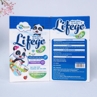 hộp 70miếng LIFEGO KIDS - BẢO VỆ VẾT THƯƠNG NHỎ, CHO BÉ VUI MỖI NGÀY