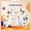 Tã/bỉm quần dán Gooby ngày-đêm chống tràn hiệu quả đủ size NB/S/M/L/XL/XXL/3XL/cho bé từ NB-30kg