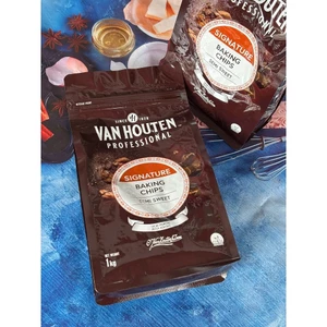 🍫Socola chip đen Van Houten🍫 - Túi 1kg - BK43