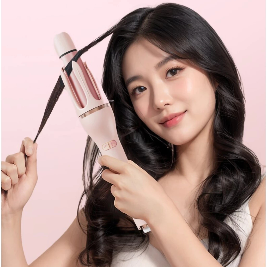 Máy Uốn Tóc 3in1 Tự Động Ann Hair Style 32mm, Chống Bỏng, Uốn Xoăn Duỗi Thẳng Cao Cấp