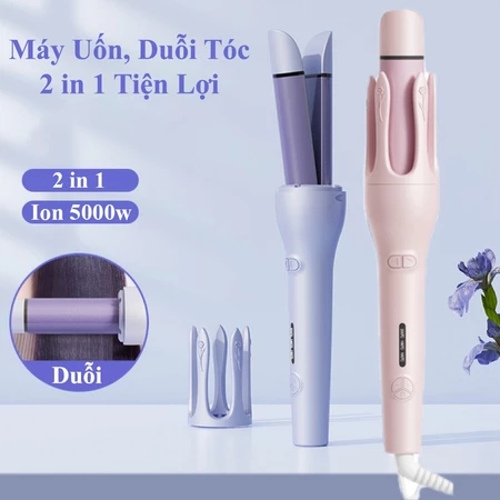 Máy Uốn Tóc 3in1 Tự Động Ann Hair Style 32mm, Chống Bỏng, Uốn Xoăn Duỗi Thẳng Cao Cấp