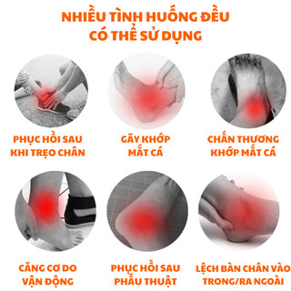 Gel Chườm Nóng Lạnh Cổ Chân, Giảm Đau, Sưng Viêm, Bong Gân, Phục Hồi Nhanh Sau Chấn Thương, Phẫu Thuật
