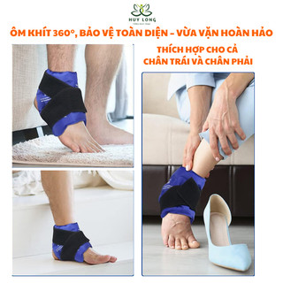 Gel Chườm Nóng Lạnh Cổ Chân, Giảm Đau, Sưng Viêm, Bong Gân, Phục Hồi Nhanh Sau Chấn Thương, Phẫu Thuật