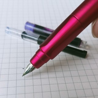 Set 4 Bút Máy Bấm Ngòi EF Kèm 50 Ống Mực + pistong Hút Mực Lọ - Sử Dụng Cả Mực Ống và Mực Lọ