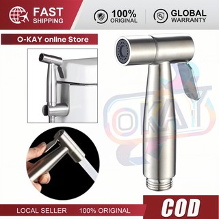 Vòi Xịt Toilet Cầm Tay 304 - Thép Không Gỉ Cao Cấp