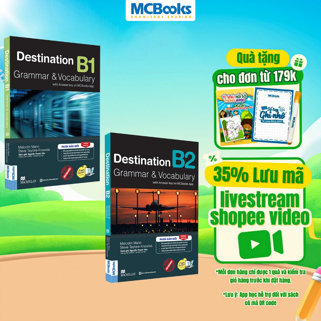 Sách - Destination B1 & B2 Grammar and Vocabulary phân loại Lẻ/Combo ...