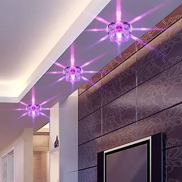 Đèn pha lê, đèn trần LED, đèn hành lang, đèn hành lang, đèn lối vào, đèn trần, đèn downlight, đèn tiền sảnh, đèn âm trần
