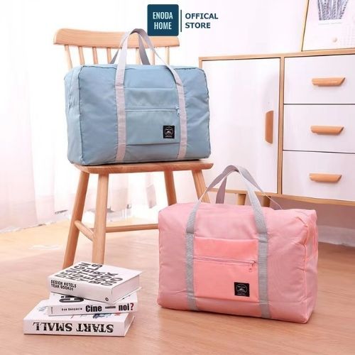 Túi Xách Du Lịch Cỡ Lớn ENODA HOME, Túi Đựng Quần Áo Du Lịch Chất Liệu Vải Polyester Dày Dặn Chống Thấm Nước TUI003