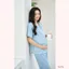 Lụa Latin cao cấp mềm mát, quần chun cúc điều chỉnh cho mẹ bầu và sau sinh B696 B2 MUM