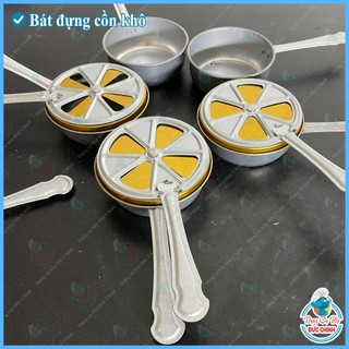 Bát đựng cồn mini có nắp điều nhiệt, bếp cồn gọn nhẹ cho nhà hàng – hâm nóng thức ăn, dùng khi cắm trại và nấu nướng