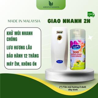 Combo Máy Xịt Phòng Tự Động ScentPur Và Nước Hoa Xịt Phòng 300ml Green Passion Store