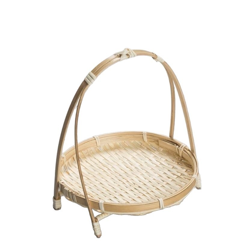 Mẹt tre tầng, mẹt tre 1,2,3 tầng đựng đồ decor trang trí chụp ảnh