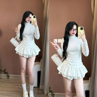 Áo Giữ Nhiệt Nữ Dài Tay Ôm Dáng BodyWarm Layer 247store Thun Co Giãn Mềm Mịn Giữ Ấm Hiệu Quả Agiunhietbody657