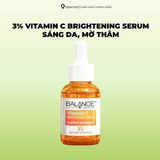 Serum Sáng Da, Mờ Thâm Balance Active Formula Vitamin C 3% Brightening 30ml
