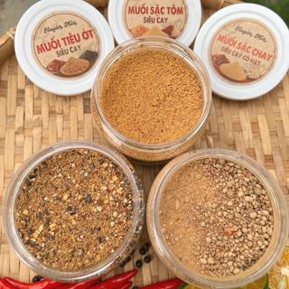 (CS3) Combo 3 Muối Sặc ( Sặc Chay Có Hạt + Sặc Tiêu Ớt + Sặc Tôm ) - Đặc Sản Tây Ninh