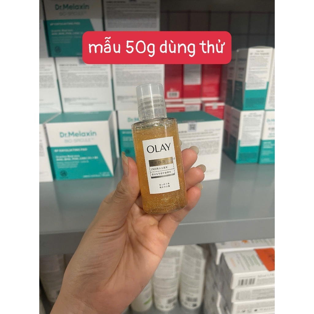 [Size Dùng Thử] Sữa Tắm Olay B3+ Trắng Da Thế Hệ 2 Hương Hoa Trà Strawberry & Mint 50ml
