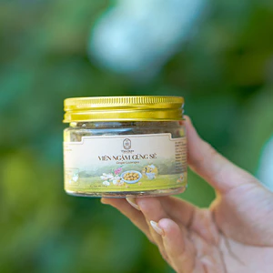 Viên Ngậm Gừng Thủ Công Thảo Thơm, Hũ 95G ~ 130 Viên, Nguyên Chất An Toàn - Dễ Sử Dụng
