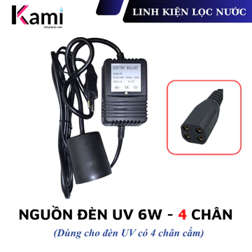 Nguồn bóng đèn UV Forseti 6W dùng cho bóng 2 chân và 4 chân máy lọc nước RO