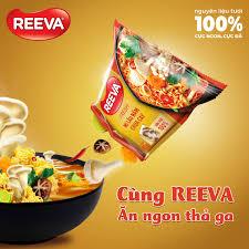 Mì Reeva Fresh lẩu nấm chua cay thùng 30 gói | Shopee Việt Nam