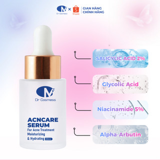 Serum Giảm Mụn Acncare Serum Dr Cosmess 30ml - Giảm Mụn Đầu Đen, Mụn Cám, Giảm Thâm Nhanh Chính Hãng
