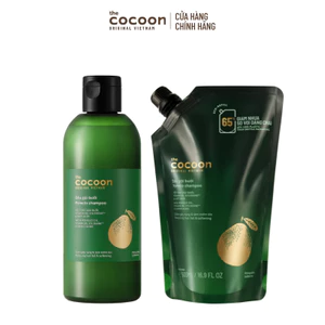 Combo Dầu gội chai 310ml + Dầu gội túi Cocoon 500ml
