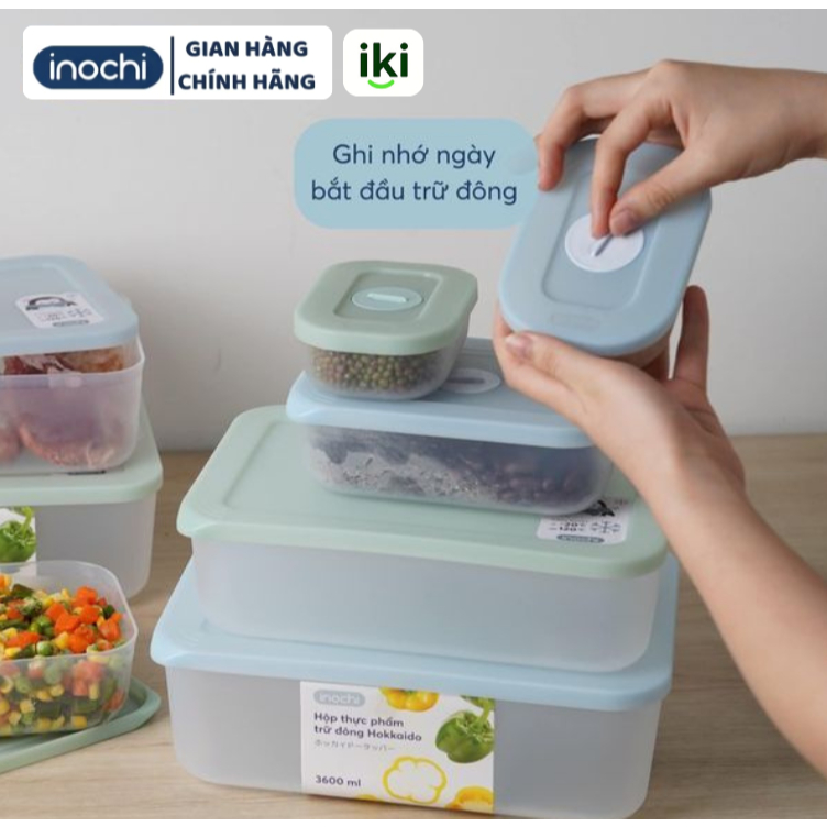Hộp Thực Phẩm Trữ Đông Hokkaido Inochi Tiêu Chuẩn Nhật Bản