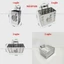 Ống Đũa,Ống Đựng Muỗng Đũa Táo Đôi Inox 304 2 Ngăn Để Bàn Cao Cấp
