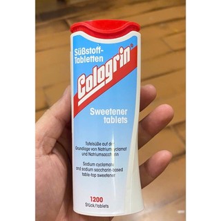 [HÀNG ĐỨC CHUẨN] Đường Ăn Kiêng Cologrin 1200 Viên - 0 Calo Cho Người Tiểu Đường, Ăn Kiêng, Giảm Cân