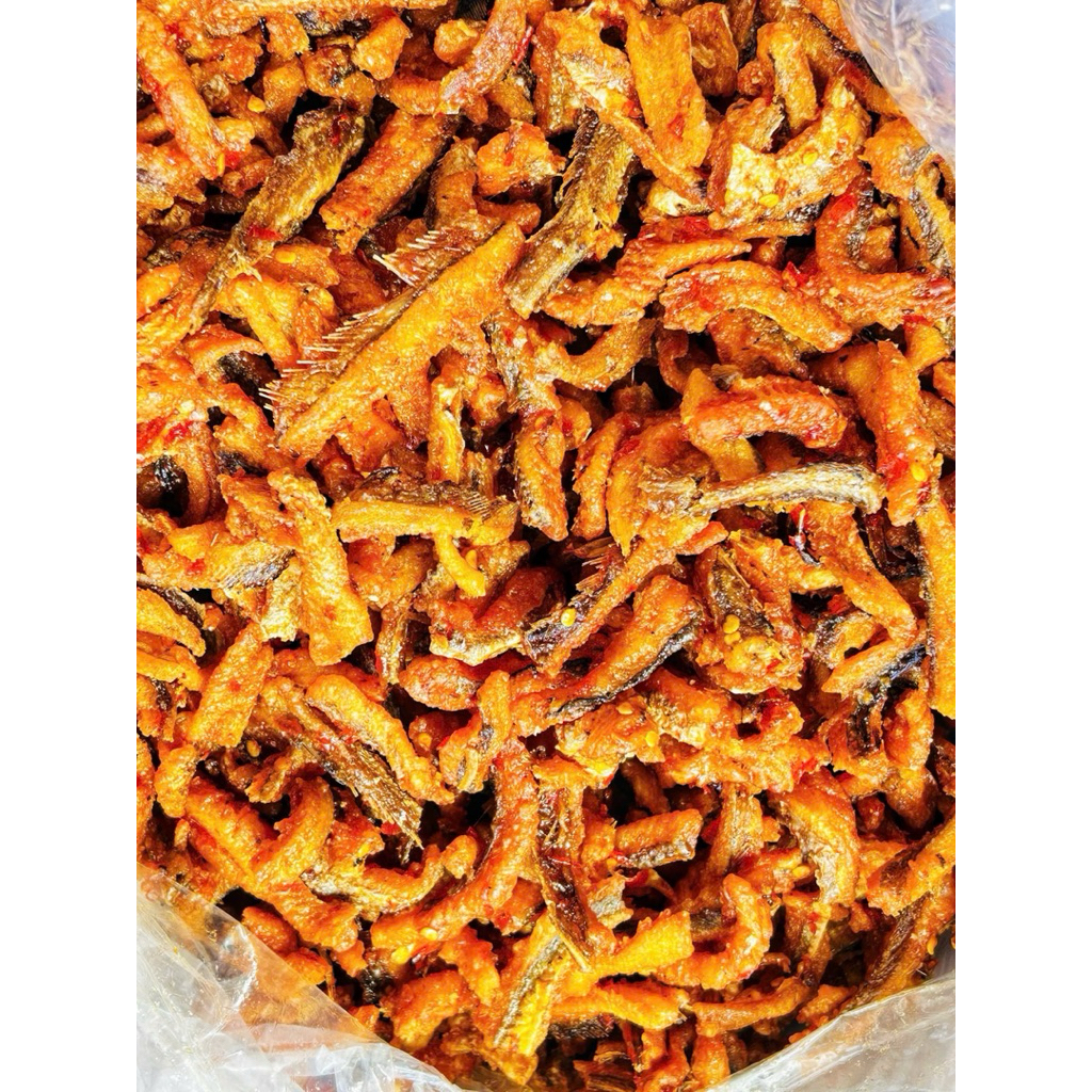 Lươn chiên giòn mắm me cay 300gr giòn rụm - Ăn Vặt Su Xoắn