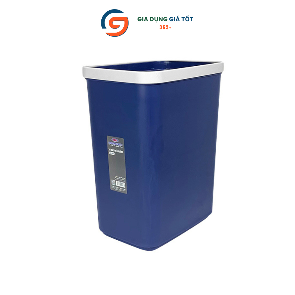 Combo 10 xô rác viền vuông mã 4207