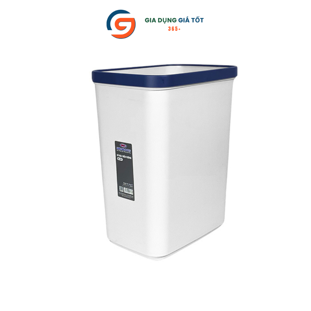 Combo 10 xô rác viền vuông mã 4207
