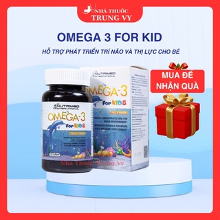 Dầu Cá Cho Trẻ Em Omega 3 For Kids Nutrimed International (Hộp 100 Viên)