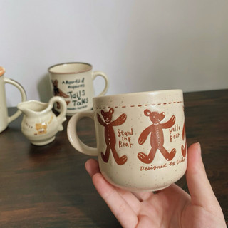 [Ảnh Thật] Tổng Hợp Cốc Ly Đĩa Gấu Cute - Gốm Nhật 2hand