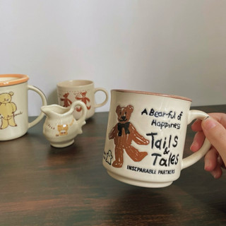 [Ảnh Thật] Tổng Hợp Cốc Ly Đĩa Gấu Cute - Gốm Nhật 2hand