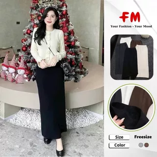 Chân Váy Len Nữ Dáng Ôm Dài Xẻ Sau FMSTYLE SHOP - Thời Trang Thanh Lịch 25110923