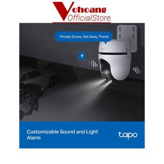 Camera TP-Link Tapo C520WS 4K 360 Ngoài Trời, Nhìn Đêm Có Màu, AI Thông Minh, Phát Hiện Chuyển Động