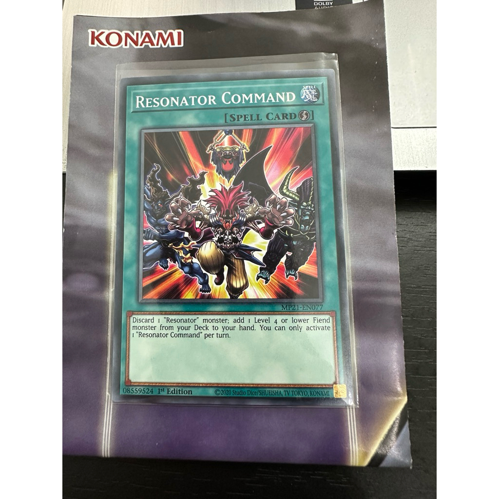 Thẻ bài Yugioh! Resonator Command (Real Card) | Shopee Việt Nam