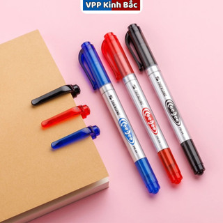 Bút Lông Dầu Thiên Long 2 Đầu Nhỏ PM - 04 (1 chiếc).