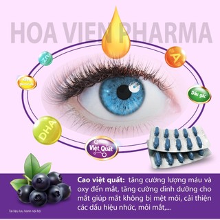 Viên Sáng Mắt Zincacool - Tăng cường thị lực, giảm thoái hóa điểm vàng, đục thủy tinh thể