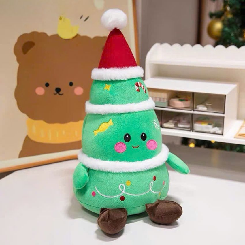 Gấu Bông Giáng Sinh  Người Tuyết ,Ông Già, Tuần Lộc,Cây Thông Noel Làm Quà Tặng,Trang Trí Dịp Noel
